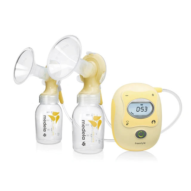 Medela 福利品 Freestyle 飛韻雙邊電動吸乳器(大螢幕智能記憶)