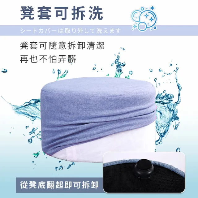 【DREAMCATCHER】棉麻圓形椅凳(椅套可拆洗/小圓凳/圓形椅凳/棉麻椅凳/小凳子/矮凳/沙發矮凳/鞋凳)