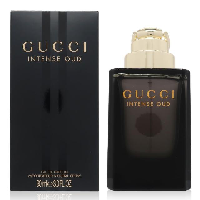 【GUCCI 古馳】Intense Oud 極萃烏木淡香精 EDP 90ml(平行輸入)