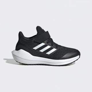 【adidas 愛迪達】運動鞋 童鞋 中童 兒童 ULTRABOUNCE 黑 HQ1294