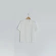 【CUMAR】荷葉立領平塔克設計-女短袖襯衫 荷葉 白 粉(二色/版型適中)