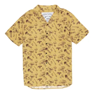 【POLER STUFF】ALOHA SHIRT 夏威夷衫 / 柔軟涼感嫘縈襯衫(蘑菇棕)
