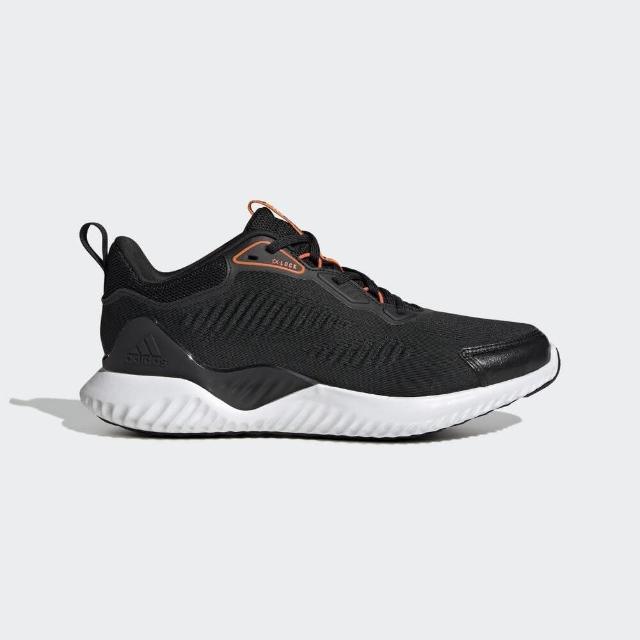 【adidas 愛迪達】Alphabounce Beyond 男女 慢跑鞋 運動 路跑 支撐 耐磨 黑橘(HQ4647)