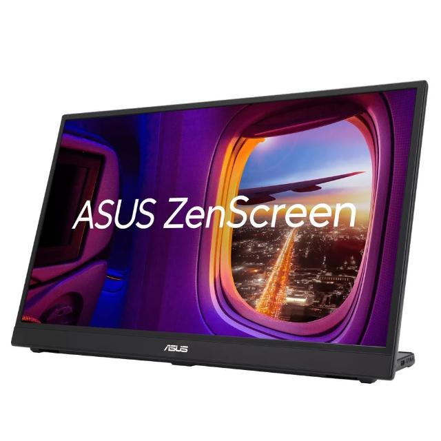 ASUS華碩 ZenScreen MB17AHG 17.3吋 Full HD IPS行動顯示器 輕薄便攜 自動旋轉 眼部護理技術