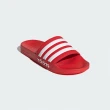 【adidas 愛迪達】拖鞋 男鞋 女鞋 運動 紅 GZ5923