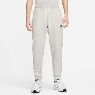 【NIKE 耐吉】長褲 男款 運動褲 刷毛 AS M NK TF FLC PANT DYE 礦灰 DX1545-012