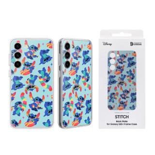 【Samsung 三星】原廠 S23+ 史迪奇聯名背板TOS916(適用邊框背蓋兩用保護殼)