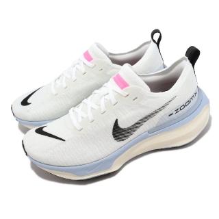 【NIKE 耐吉】慢跑鞋 ZoomX Invincible Run FK 3 男鞋 白 藍黑 路跑 運動鞋(DR2615-100)