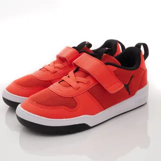【PUMA】運動休閒跑鞋(382651-04蕃茄紅-17-20cm)