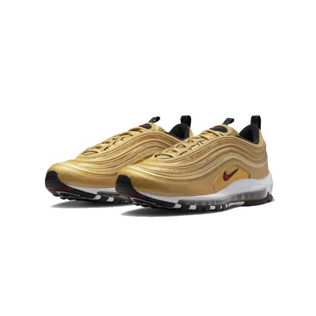 【NIKE 耐吉】Nike Air Max 97 Metallic Gold 金彈 反光 氣墊 休閒鞋 DM0028-700