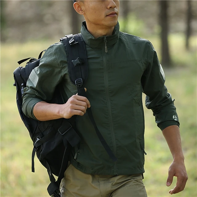 巴黎精品 戰術外套軍事夾克(防曬輕薄登山機能男外套4色a1aw17)