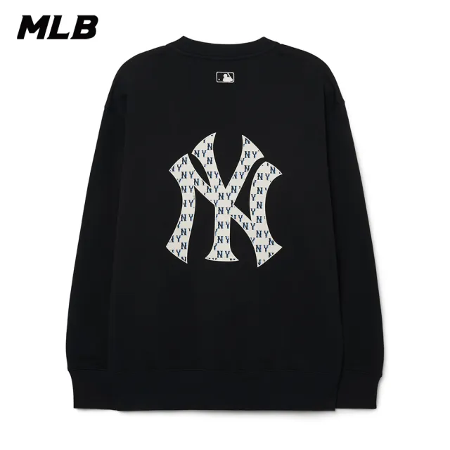 【MLB】大Logo長袖大學T MONOGRAM系列 洋基/紅襪隊(3AMTM0831-三色任選)