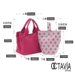 【OCTAVIA 8】OCTAVIA8 - 在一起  帆布大包小包配組合 - 紅配小粉點
