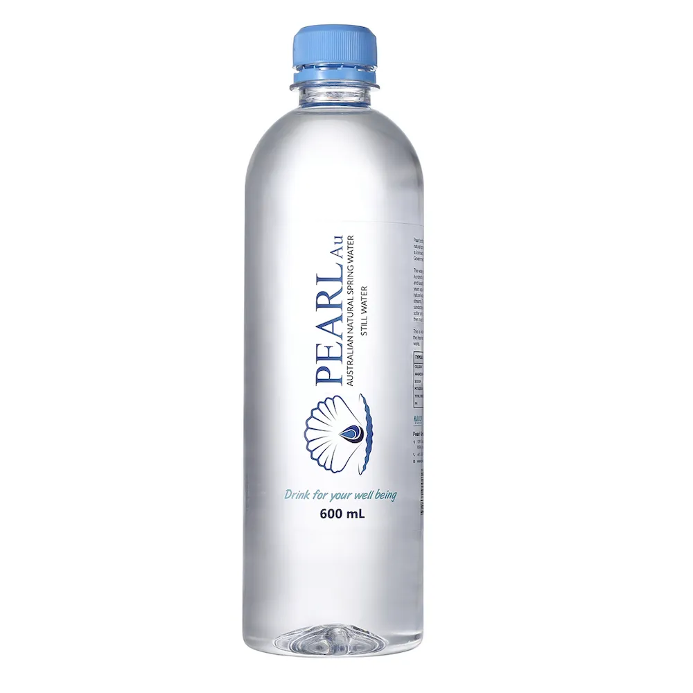 【PearlAu 沛柔】澳洲天然礦泉水 600ml x 2箱(共48入)