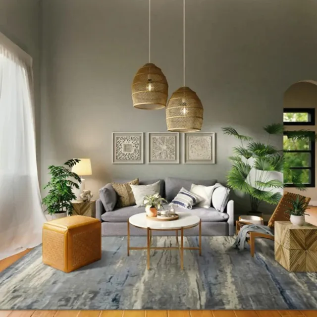【Fuwaly】瓦爾薩地毯-240x330cm(抽象 奢華 柔軟 客廳)