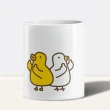 【伸縮自如的雞與鴨】馬克杯陶瓷杯 七款選(350ml)