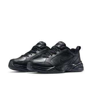 【NIKE 耐吉】訓練鞋 男鞋 運動鞋 緩震 Air Monarch IV 黑 415445-001(3X2524)