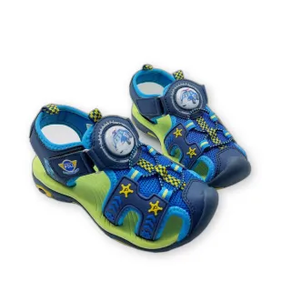 【樂樂童鞋】Poli波力電燈涼鞋(Poli童鞋 防滑涼鞋 電燈卡通涼鞋)
