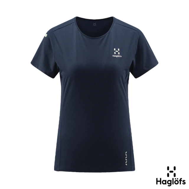 Haglofs 女 L.I.M Tech 輕量短 Tee(塔恩藍)