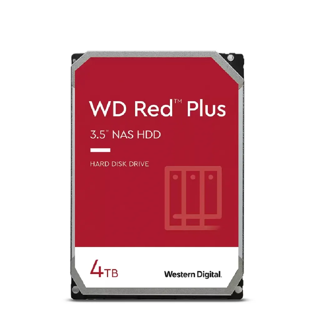 【WD 威騰】紅標 Plus 4TB 3.5吋 5400轉 256MB NAS 內接硬碟(WD40EFPX)