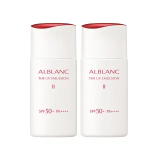 【SOFINA 蘇菲娜】ALBLANC潤白美膚盈透UV防護乳 升級版(30ml 2入組)