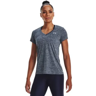 【UNDER ARMOUR】UA 女 Tech 短T-Shirt_1258568-045(灰)