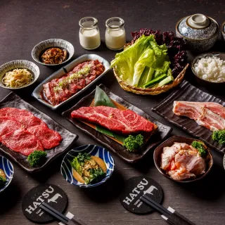 【台北 HATSU Yakiniku & Wine】和牛燒肉專門店雙人逸品套餐