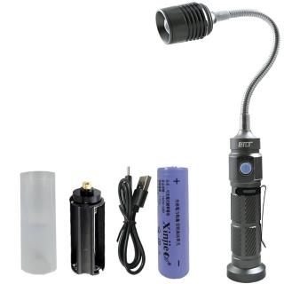 【Q&T】超亮度69W LED充電式調焦彎管工作燈(SY-T9029)