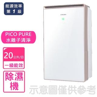 【ARKDAN】20公升PICO PURE清淨型除濕機(DHY-GB20P)
