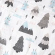 【Cuz】覆雪小兔-有機棉反摺袖肚衣(0-3m)