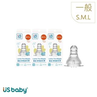 【US BABY 優生】真母感愛地球奶嘴(一般口徑3入)