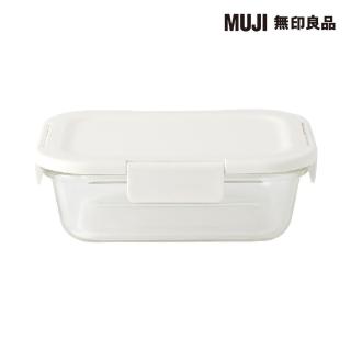 【MUJI 無印良品】耐熱玻璃便當盒/小
