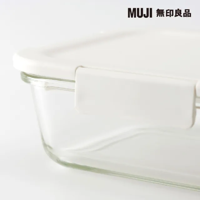 【MUJI 無印良品】耐熱玻璃便當盒/小