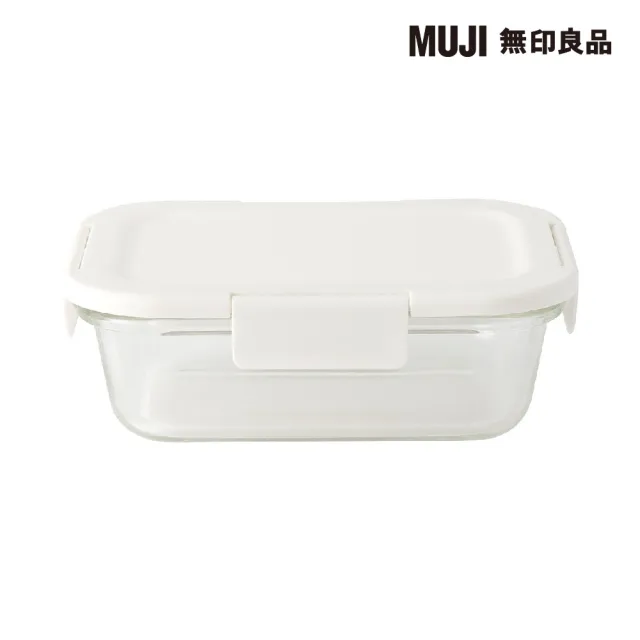 【MUJI 無印良品】耐熱玻璃便當盒/小
