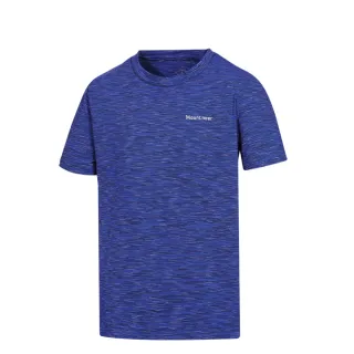 【Mountneer 山林】男 透氣抗UV圓領上衣《寶藍》31P37/T恤/短袖上衣/排汗衣(悠遊山水)