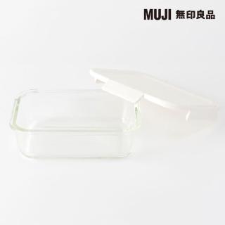 【MUJI 無印良品】耐熱玻璃便當盒/大