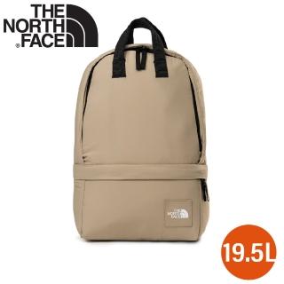 【The North Face】19.5L 雙肩包《卡其》3VXP/簡約戶外休閒後揹包/電腦包/登山包(悠遊山水)