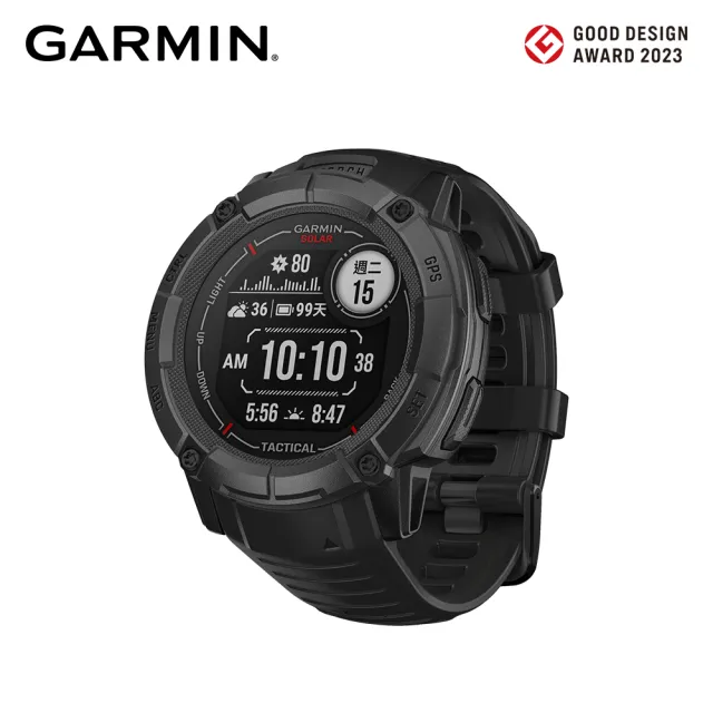 GARMIN】INSTINCT 2X Solar 本我系列太陽能GPS腕錶(軍事戰術版) - momo