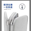 【旅行包包】可掛式多層線材收納包(防水 出差 耳機 充電線 手機收納 隨身小包 3C配件收納包)