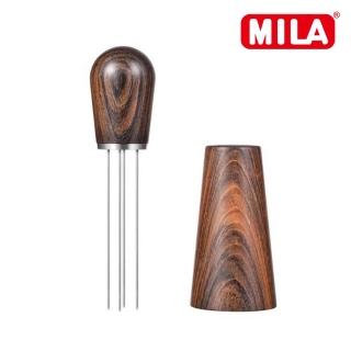 【MILA】檀木座咖啡佈粉針(針式佈粉器)