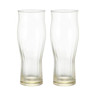 【TOYO SASAKI】東洋佐佐木 日本製琥珀啤酒杯360ml(兩入組)