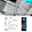 【YADI】ASUS TUF Gaming F17 2023 FX707VU4 專用 高透光SGS抗菌鍵盤保護膜(防塵 抗菌 防水 光學級TPU)