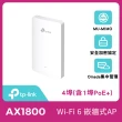 【TP-Link】EAP615-Wall AX1800  無線 MU-MIMO 雙頻Wi-Fi 6 Gigabit PoE供電 嵌牆式基地台(無線AP)