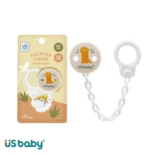 【US BABY 優生】輕鬆扣安撫奶嘴鍊(小貓熊)