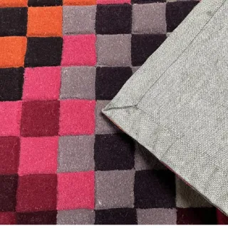 【Fuwaly】德國Esprit home 紫色馬賽克地毯-200x300cm ESP2834-01(客廳沙發 馬賽克 柔軟)