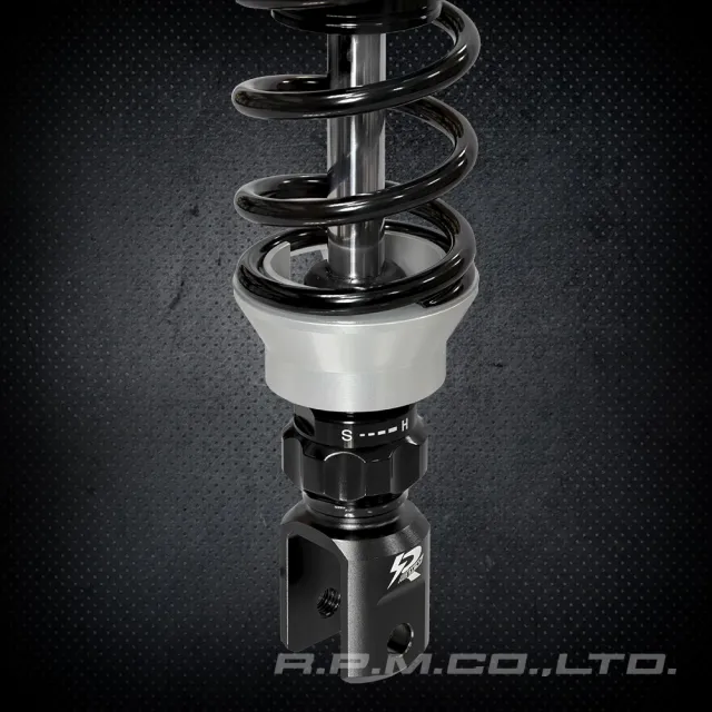 【RPM RACING】RPRO阻尼可調後避震器 360mm  黑/銀 雙槍 JETS