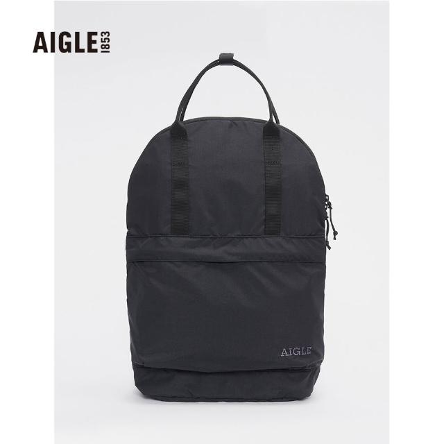 【AIGLE】易收納輕量後背包AG-2P506A100 黑色(易收納輕量後背包)