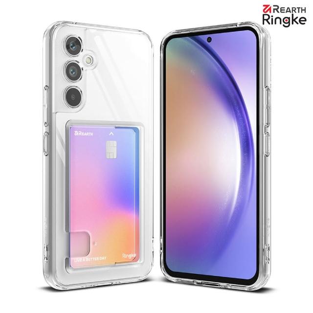 【Ringke】三星 Galaxy A54 5G Fusion Card 卡片收納防撞手機保護殼 透明(Rearth 軍規防摔)
