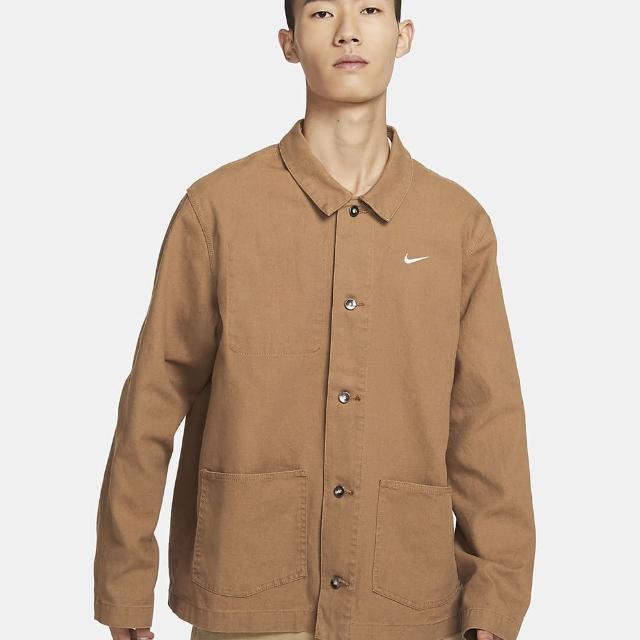 【NIKE 耐吉】工裝外套 休閒 AS M NL CHORE COAT JKT UL 男 棕色(DQ5185270)