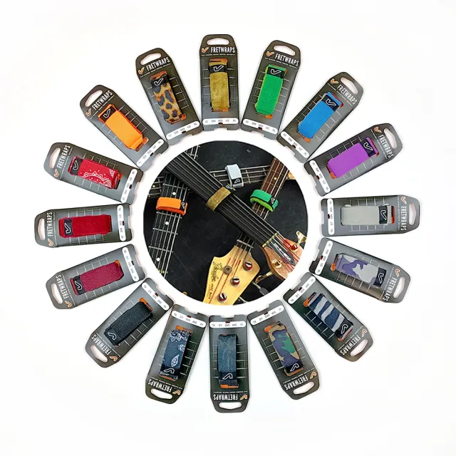 【Gruv Gear】FretWrap｜吉他貝斯悶音束帶｜StringMuters(#悶音束帶#消音圈#吉他)